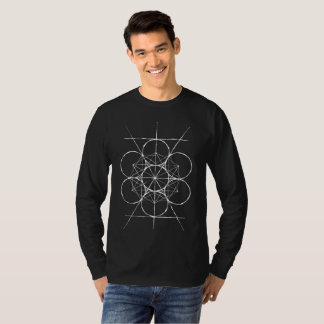 Artistic Sacred Geometry Metatron's Cube shirt