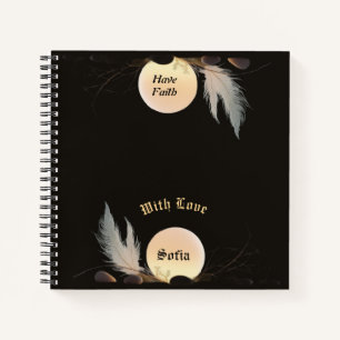 Artistic Self-Love & Zen Healing Square Luxury Notebook