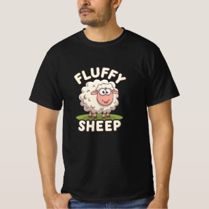 Artistic Sheep-Themed Artwork for Animal Fans T-Shirt