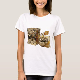 Artistic Silver ABSTRACT ART Fashion Print T-Shirt