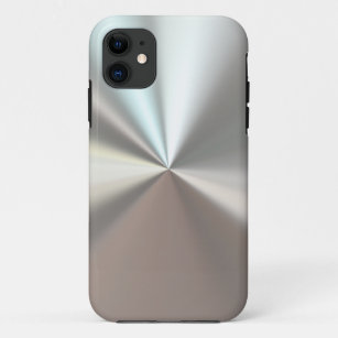 artistic silver metal iPhone 5 case