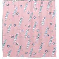Artistic Snychro Swimming Team Swimmers Pink