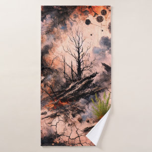 Artistic Soft Bath Towel