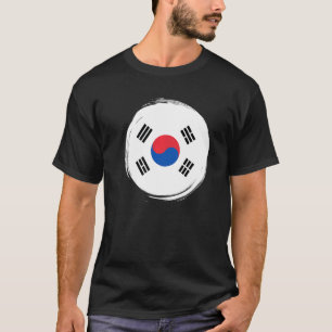 Artistic South Korean Flag T-Shirt