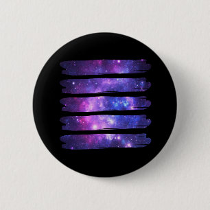 Artistic  Space Galaxy 6 Cm Round Badge