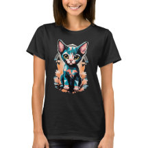 Artistic sphynx cat
