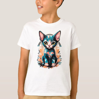 Artistic sphynx cat T-Shirt