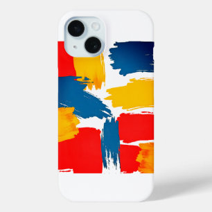 Artistic Splash iPhone 15 Case