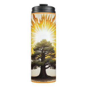 "Artistic Storm" Thermal Tumbler