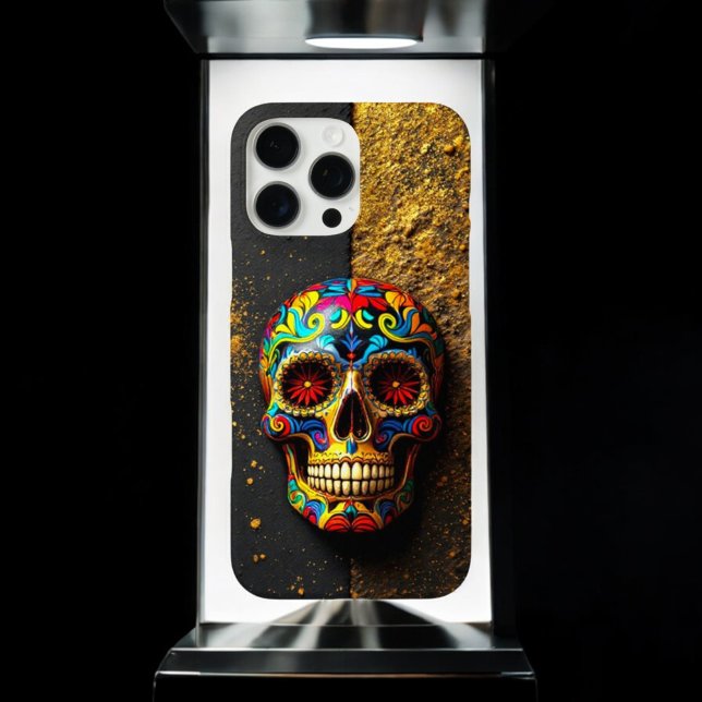  Artistic Sugar Skull  Case-Mate iPhone Case (Creator Uploaded)