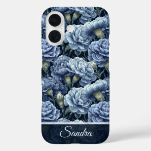 Artistic Surprise Birthday Carnation Custom iPhone 16 Case