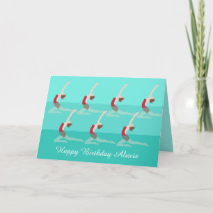 Artistic Swimming Card