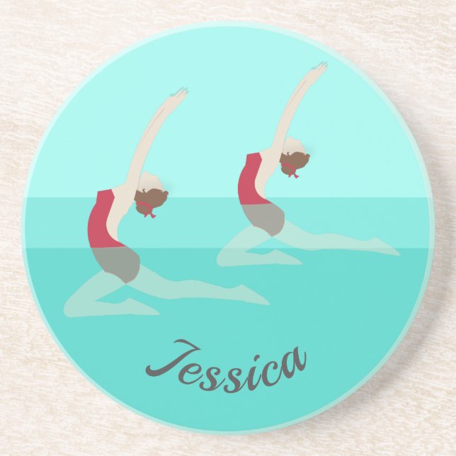 Artistic Swimming Coaster (Front)
