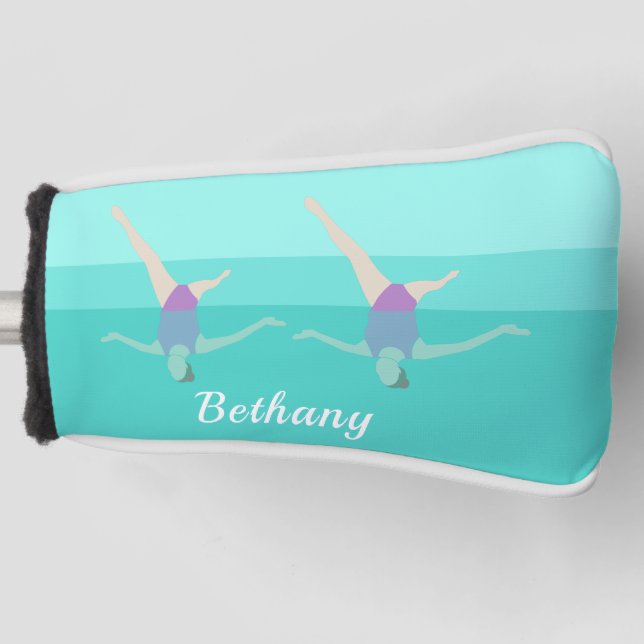 Artistic Swimming Golf Head Cover (Front)