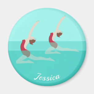 Artistic Swimming Magnet