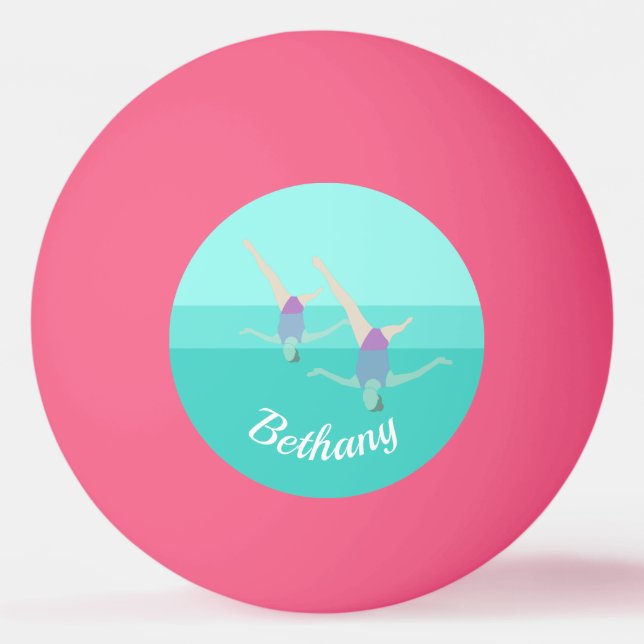 Artistic Swimming Ping Pong Ball (Front)