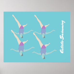 Artistic Swimming Poster