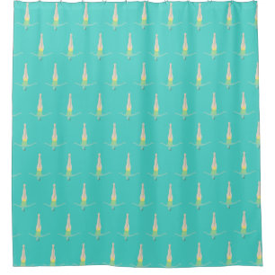 Artistic Swimming Shower Curtain