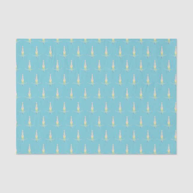 Artistic Swimming Tissue Paper (Front)