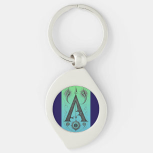 Artistic Symbol of Vision & Energy Key Ring