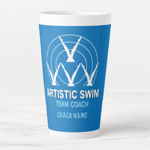 Artistic Synchronised Swimming Latte Mug