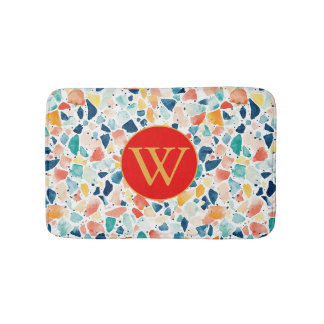 Artistic Terrazzo Bath Mat
