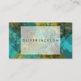Artistic Texture Background   Creative Business Card