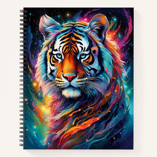 Artistic Tiger Notebook (Front)