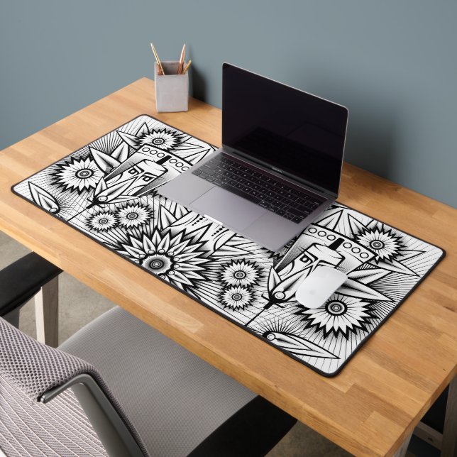 Artistic Tribal Design Desk Mat (Office 2)