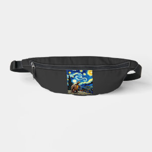 Artistic Turtle Shirt Starry Night Turtle (2) Bum Bags