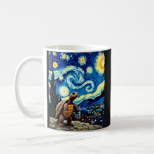 Artistic Turtle Shirt  Starry Night Turtle (2) Coffee Mug