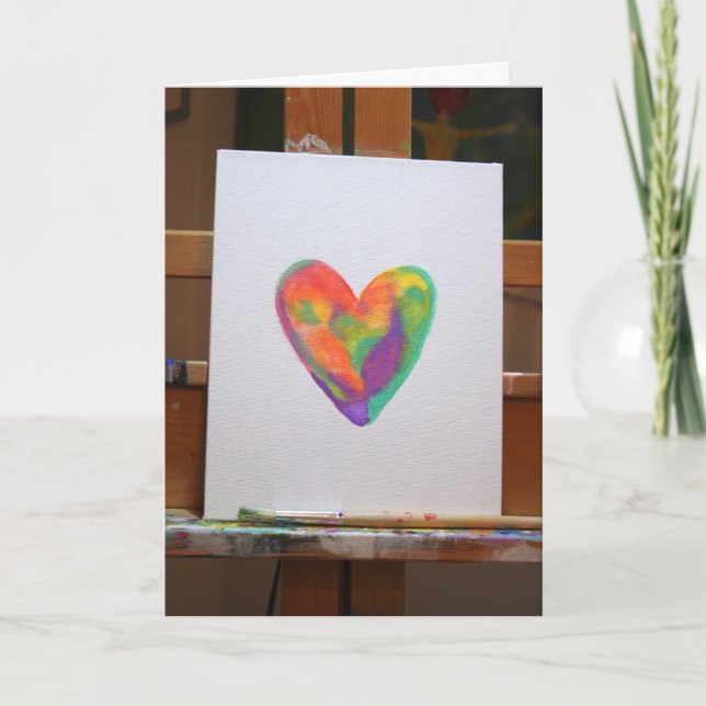 "Artistic" Valentine's Day Card (Front)