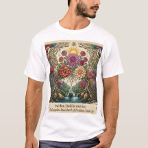 Artistic Vibrant Floral and Nature Graphic Men's T
