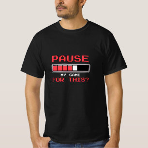 Artistic Video Game-Themed Artwork for Gamers T-Shirt