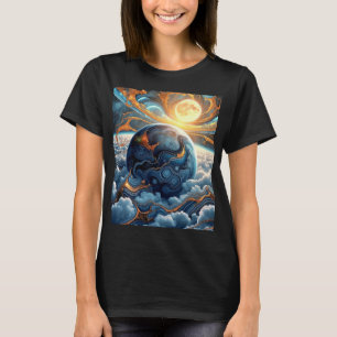 Artistic view of Earth from Above T-Shirt