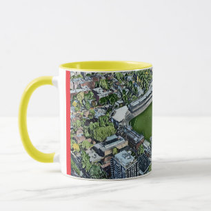 Artistic View of Lord’s Cricket Ground, London Mug