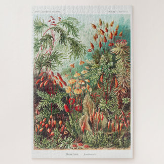 Artistic Vintage Illustration Nature Ernst Haeckel Jigsaw Puzzle