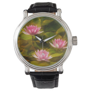 Artistic water lilies, California Watch