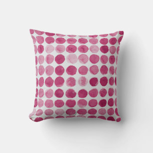 Artistic Watercolor Background Splash Cushion