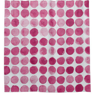 Artistic Watercolor Background Splash Shower Curtain