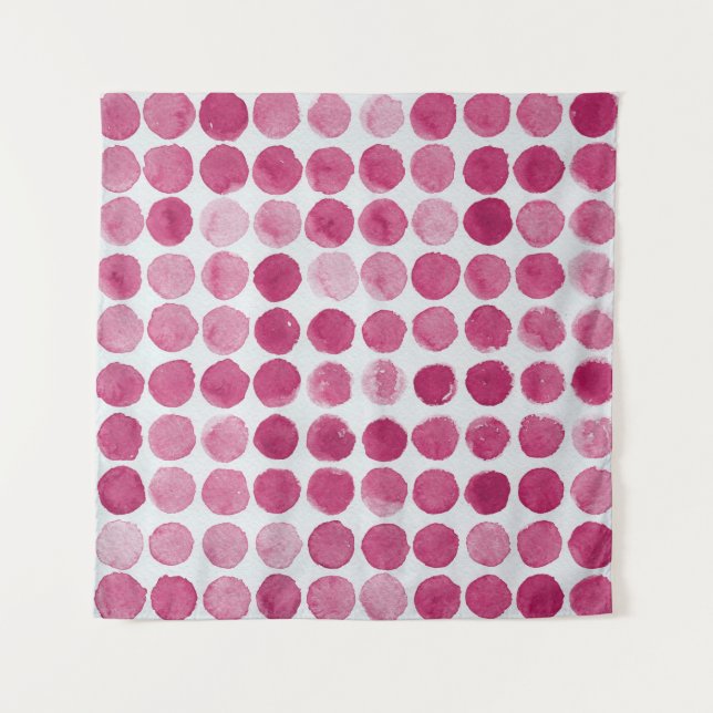Artistic Watercolor Background Splash Tapestry (Front)