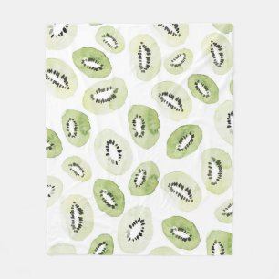 Artistic Watercolor: Hand-Drawn Seamless Design Fleece Blanket