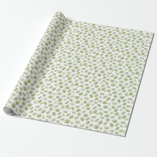 Artistic Watercolor: Hand-Drawn Seamless Design Wrapping Paper
