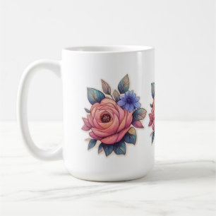 Artistic Watercolor Splashes Coffee Mug