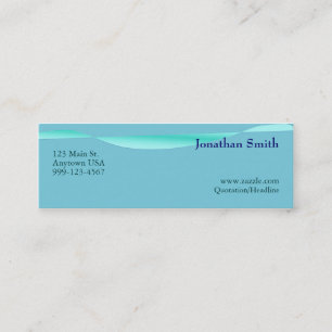 Artistic Wave Profile Cards