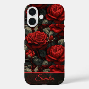 Artistic Wedding Favours Gardenias Floral Custom iPhone 16 Case