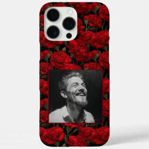 Artistic Wedding Gift Carnation Floral Custom iPhone 16 Pro Max Case