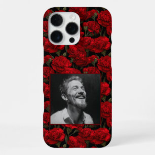 Artistic Wedding Gift Carnation Floral Custom iPhone 16 Pro Max Case