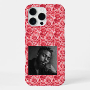 Artistic Wedding Gift Rose Floral Custom iPhone 16 Pro Max Case