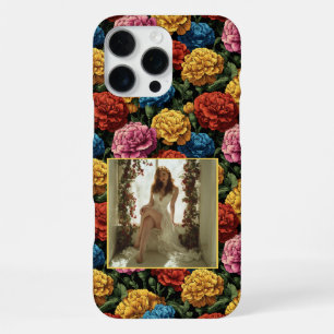 Artistic Wife Gift Carnation Photo iPhone 16 Pro Max Case